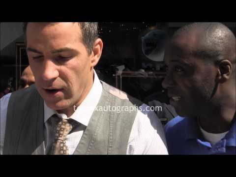 Kurt Warner - Signing Autographs at "The Today Show" in NYC