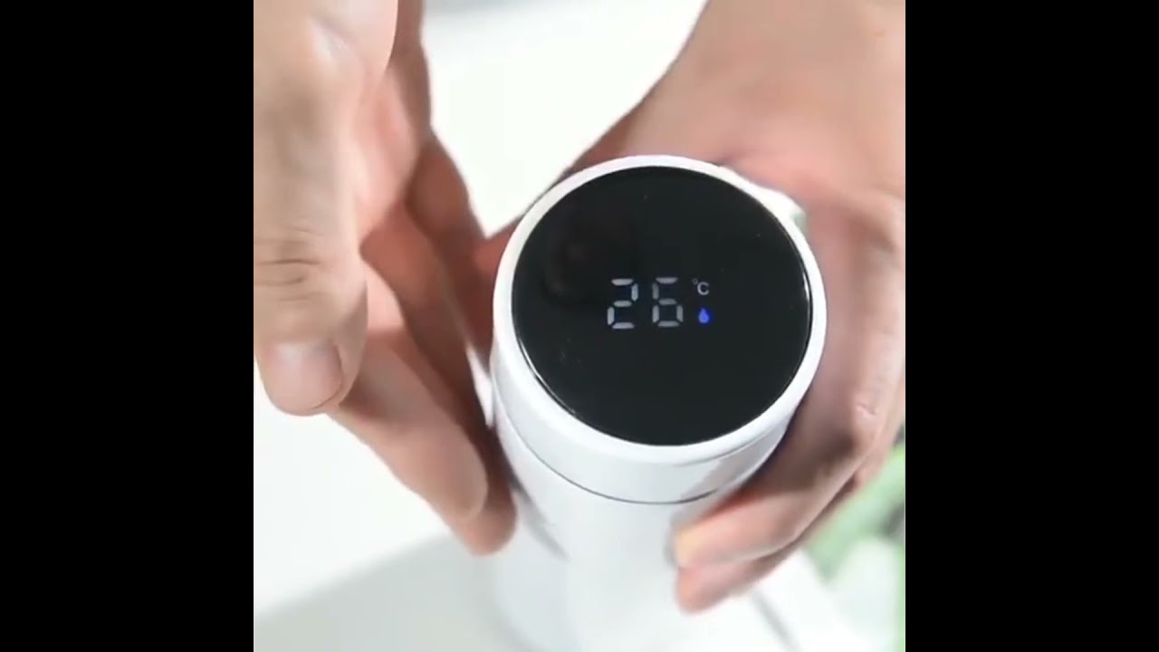 Thermos Intelligent pour Café et Thé avec Infuseur et Affichage de Température