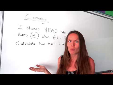The Maths Prof: Currency Conversion
