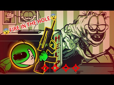 😂FNF The Great Punishment but Fire In The Hole Vs Gorefield Cover - Geometry Dash x Gorefield V2 MOD