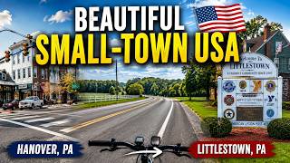 Cycling Through Beautiful Small-Town America 🇺🇸 | Hanover to Littlestown, PA