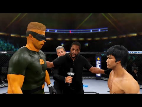 Child Pie (Bart Simpson) vs. Bruce Lee - EA sports UFC 4