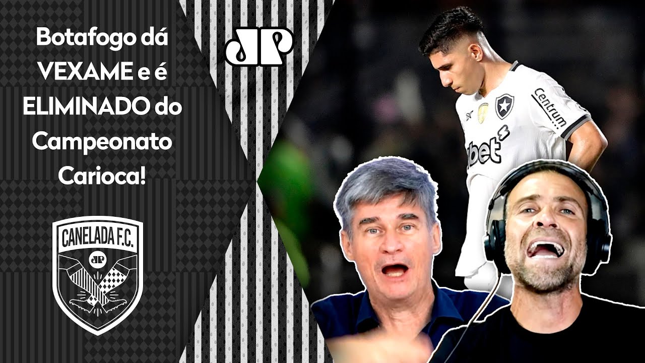 "É RIDÍCULO! TRÁGICO! O Botafogo foi ELIMINADO e É ASSUSTADOR como o Textor..." VEXAME contra Vasco!