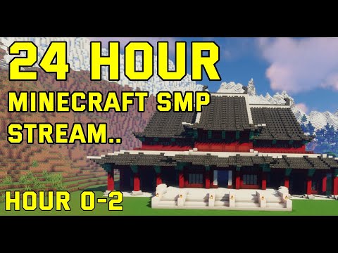 EPIC 24 Hour Minecraft SMP Stream! Join GuildRock SMP Now