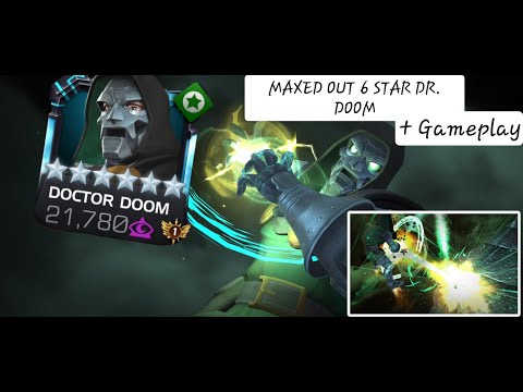 Maxed Out 6 Star Dr. Doom Level Up + Gameplay