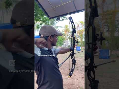 Lets wait for the end -Compound Archers Olympic archery Academy - Bhagyanath & Arthish