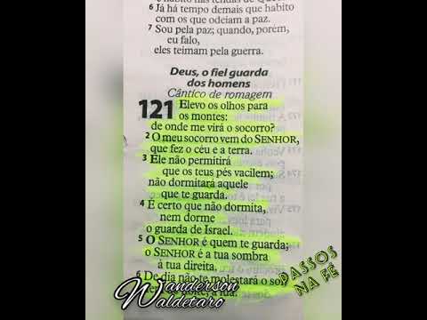 Salmos 121 | Mensagem Bíblica #evangelho #amor #Deus