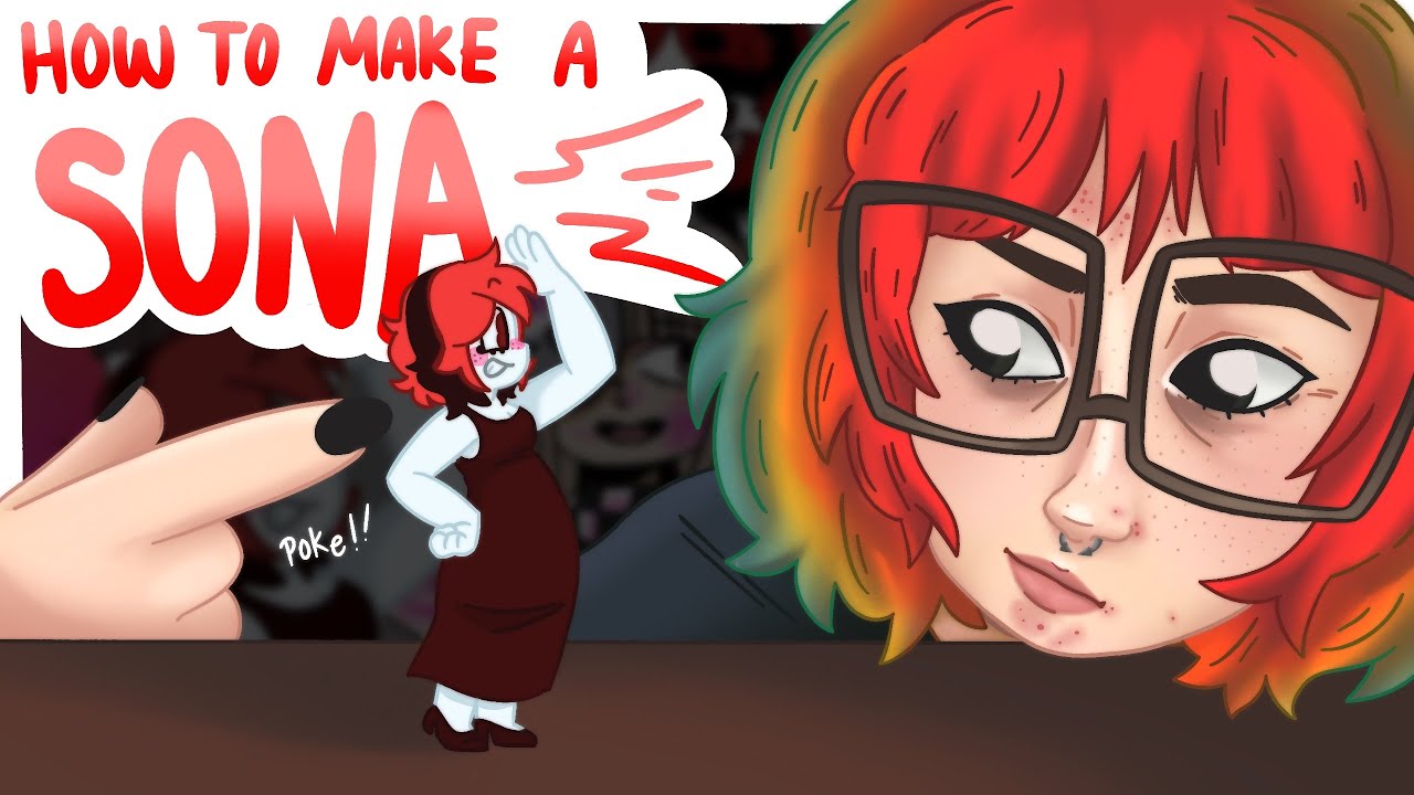 HOW I MADE MY SONA (and how you can too!!) || (art + commentary) 