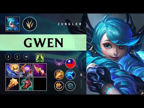 Gwen Jungle vs Nidalee - TW Master Patch 26.02