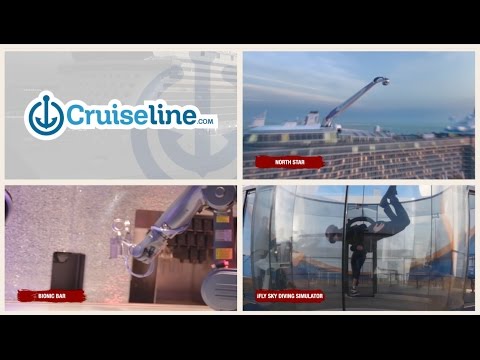 Quantum of the Seas Bionic Bar, Sky Diving and North Star Tour