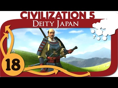 Civilization 5 - Ep. 18 - Let's Play Japan - Civ 5 Deity Gameplay