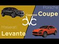 Porsche Cayenne Coupe 2021 vs Maserati Levante 2021