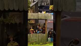 Medieval diorama by Croatian makers 🤩 Srednjovjekovna maketa 🤩#diorama #diecast #event #exhibition