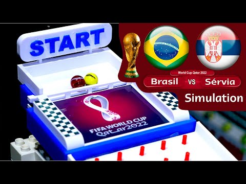 Carrera de Canica Brasil vs Serbia - Quién gana este partido en el mundial 2022 ?