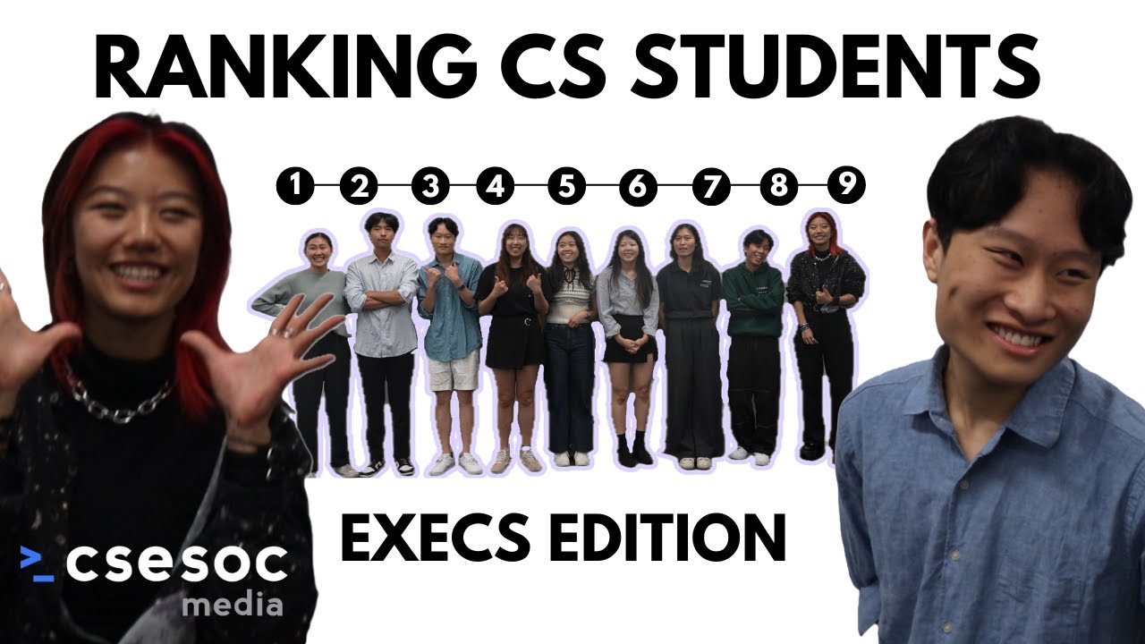 Computer Science Students RANK themselves