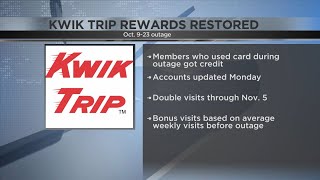 UPDATE: Kwik Trip says rewards program restored for members