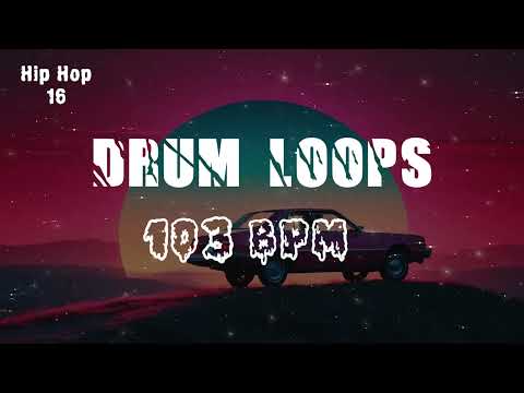 [FREE] 103 BPM Hip Hop - Drum Loops And Samples 16 - Free Drum Kıt Pack (Loops, One Shots, Presets)