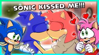 Sonic KISSED Amy!? - Sonic & Amy REACT to "A Sonic and Amy Christmas Special" by Ashman792