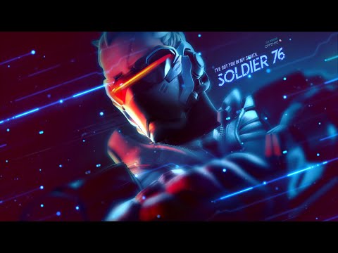 Overwatch Soldier 76 Gameplay