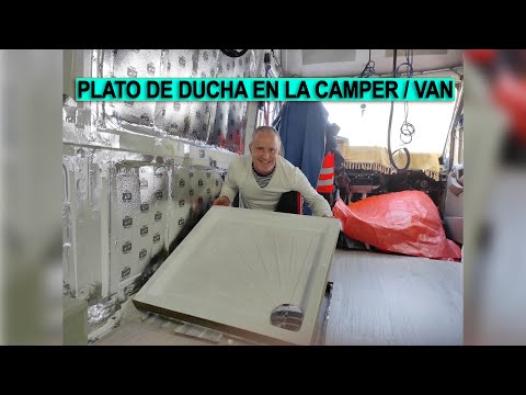 Plato de Ducha en Mercedes Sprinter Camper / Van