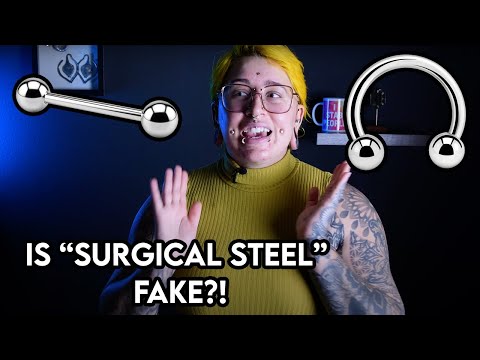 "Surgical Steel" VS Implant Grade | Safe Piercing Materials