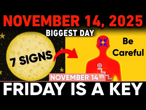 CHOSEN ONES ⚡ November 14, 2025 — The 7 Spiritual Signals Only Awakened Souls Will Notice!