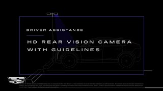 How to Use Rear Vision Camera with Guidelines | Cadillac