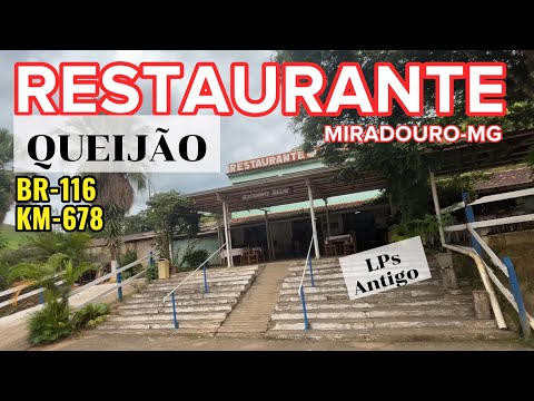 BR-116 KM 678 MIRADOURO-MG ,PARADA NO RESTAURANTE QUEIJÃO  PARA TOMAR CAFÉ.#br116 #miradouro #mg