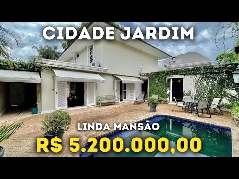 Vídeo do imóvel — Casa   4 Quartos  2 Suites 4 Vagas em Cidade Jardim.