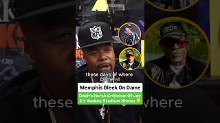 Memphis Bleek On Dame Dash’s Harsh Criticism Of Jay Z’s Yankee Stadium Shows 🤔