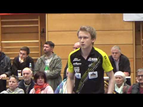 Flemming  vs Lauric Jean Belgique 1 Zoom TV Hilpoltstein vs TTC Juelich  Tischtennis Bundesliga 2 20