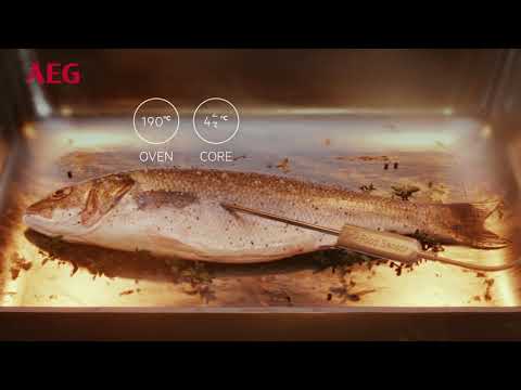 AEG Single Oven Electric BPK748380B-CLEARANCE - Black Video 3