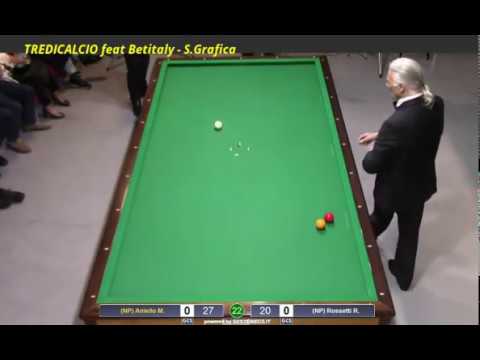 ANIELLO vs ROSSETTI - 1^PROVA BILIARDO BTP 2016/17 DESIO