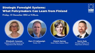 Strategic Foresight Systems: What Policymakers Can Learn from Finland