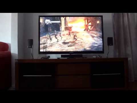 Testando o Home Theater Sony STR KS360 - Videogame