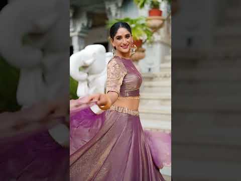 Lavender Designer Fendi Lehenga Choli Set with Sequins & Thread Embroidery  Heavy Flair Stitched Lehenga with Dupatta