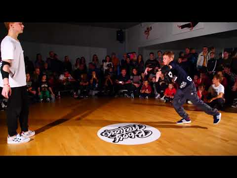 semifinal bboy Dan Fox vs GROM - BBOY NATION 2018