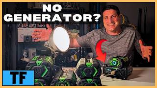 I Ran My Refrigerator with an EGO Power Plus Battery! (Emergency Power)