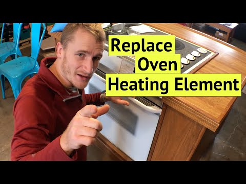 Replacing Lower Heating Element In My Oven | HOW TO