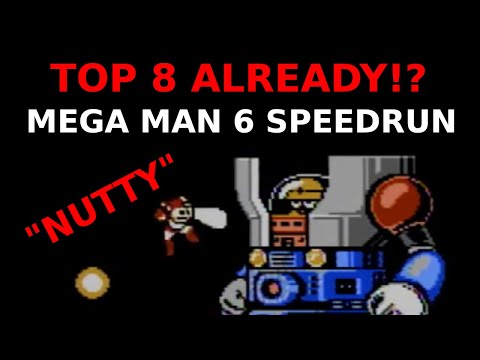 FRESH MEGA MAN 6 SPEEDRUNNER GOES BIG
