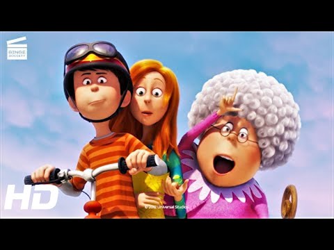 The Lorax: Car chase around the city