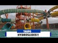 Lake Taupo Holiday Resort - hydroslides in winter