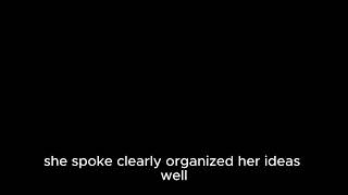 Describe a person who is good at learning and spea