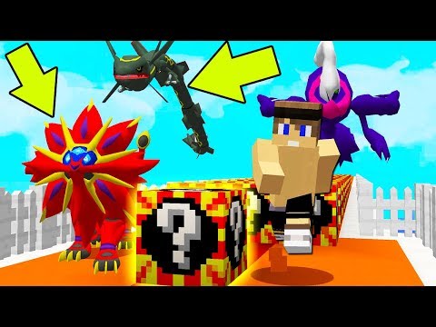 Minecraft ITA - GARA dei PIXELMON LUCKYBLOCK SHINY a TEMPO!