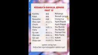 Download lagu Kosakata bahasa jepang part 18 mp3