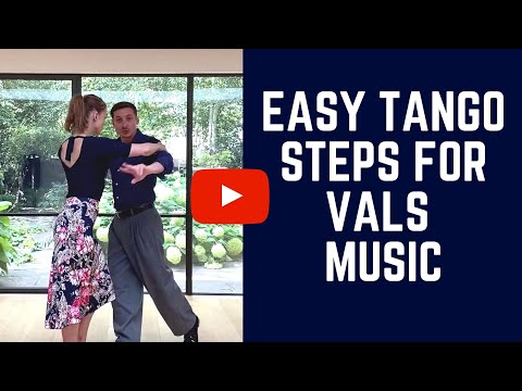Tango Vals steps: an easy "cadena" (for the tango vals)