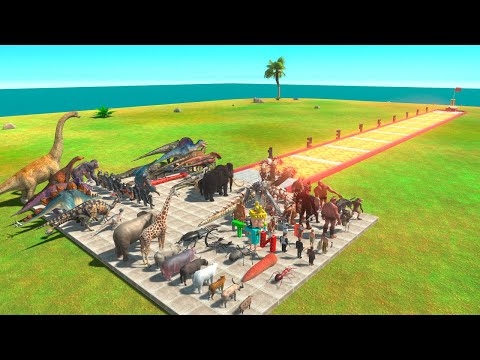 Who is Most Resistant to Molten Lava? - Animal Revolt Battle Simulator