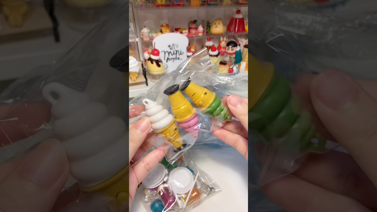Cute stuff from Model Shop - Sugoi Figure in Jpark Sriracha ,Thailand 🤏🏻🩷🍮🍦#cute #minitoy