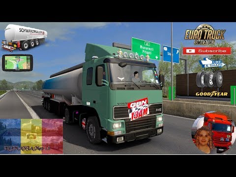 Euro Truck Simulator 2 (1.35) Volvo FH12 BR Version 1.35.X Romania map v1.8 by Mirfi + DLC's & Mods