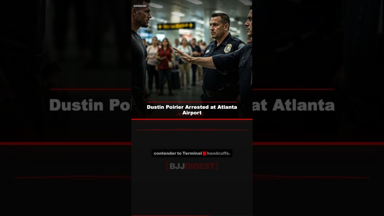 Dustin Poirier Arrested at Atlanta Airport #Shorts